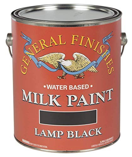 128 Fl Oz Lamp Black Paint Self Sealing Premium Furniture Interior Exterior Use