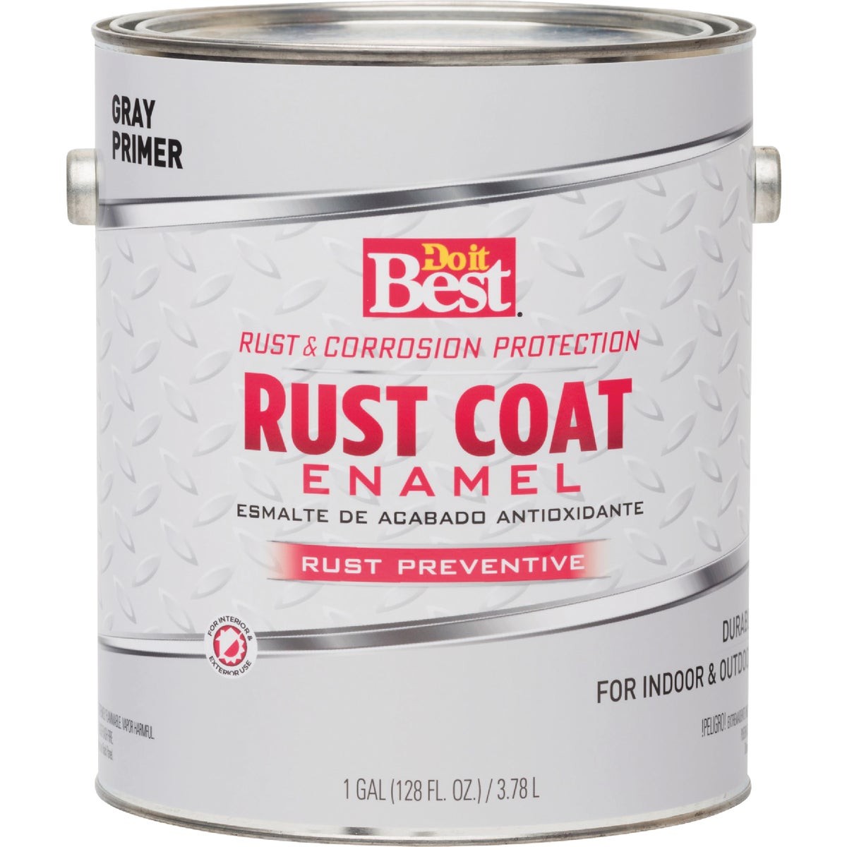 Do it Best Rust Coat Enamel Primer, Gray, 1 Gal. 241069D SIM Supply, Inc. Rust