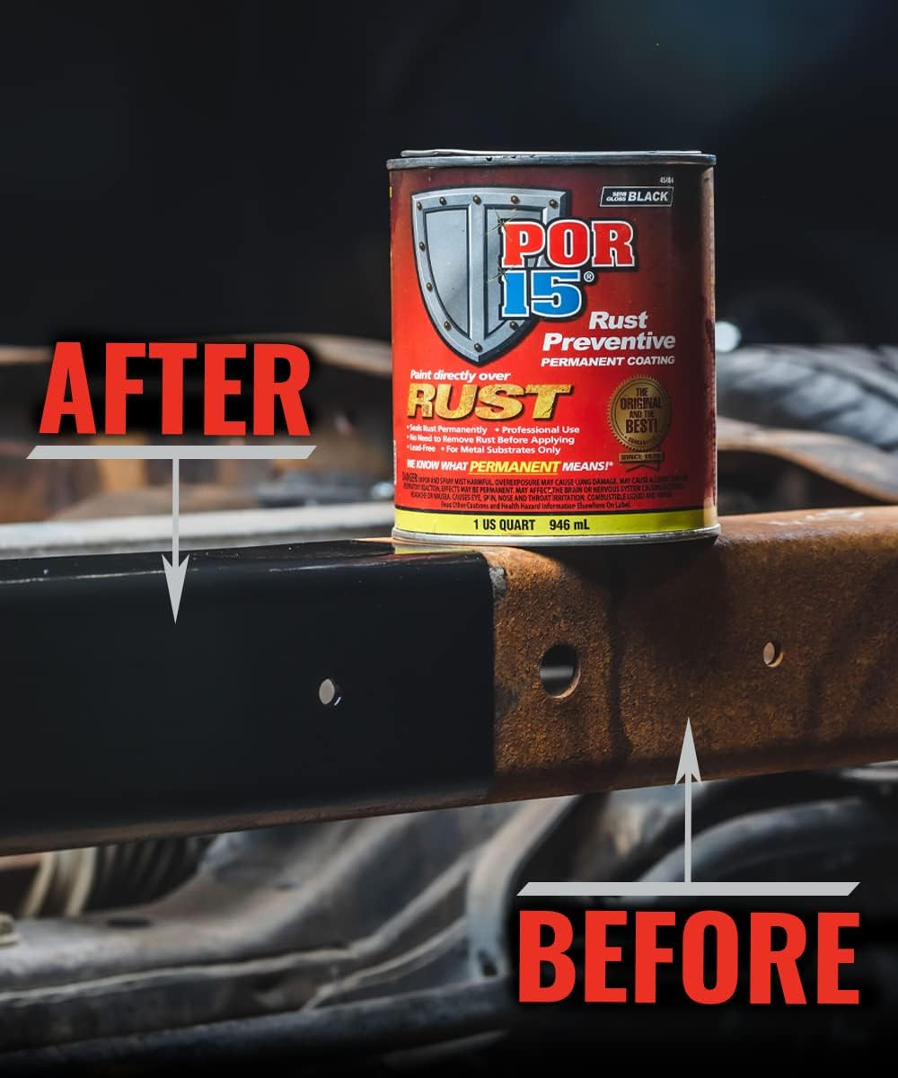 Stop Rust Kit – Gloss Black – Complete 3 – Step Rust Preventive System |