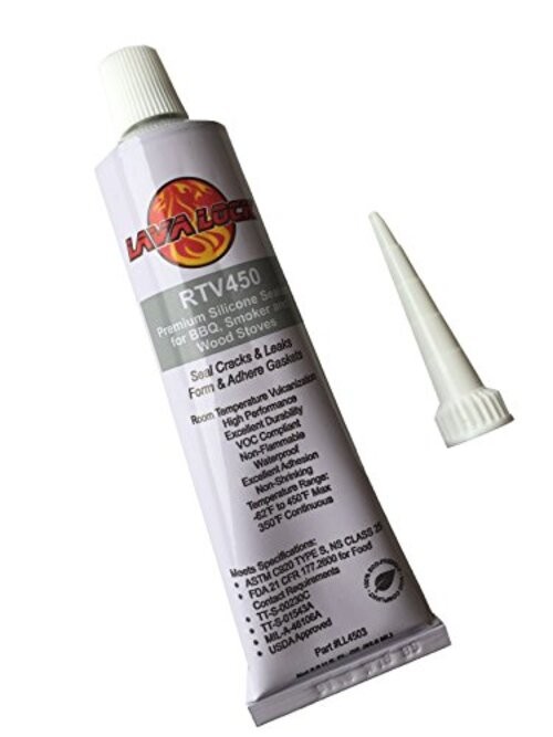 Food Safe BBQ Grade Adhesive Grill Smoker High Temp RTV Silicon – Clear 3