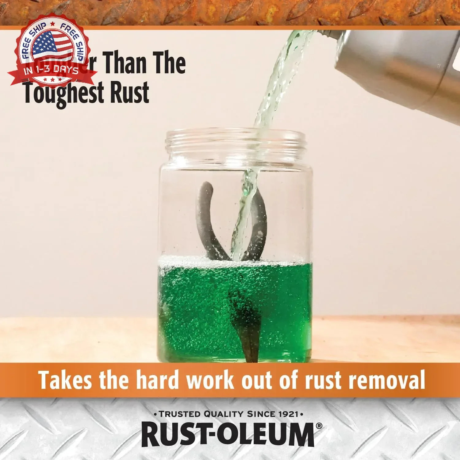 Rust-Oleum Rust Dissolver Soak & Bath | Heavy-Duty Corrosion Remover for Metal T