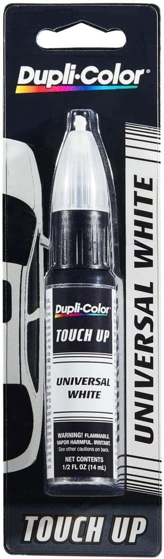 Dupli Color Custom Wrap Automotive Paint 0.5 Fl Oz Universal White Ez Peel