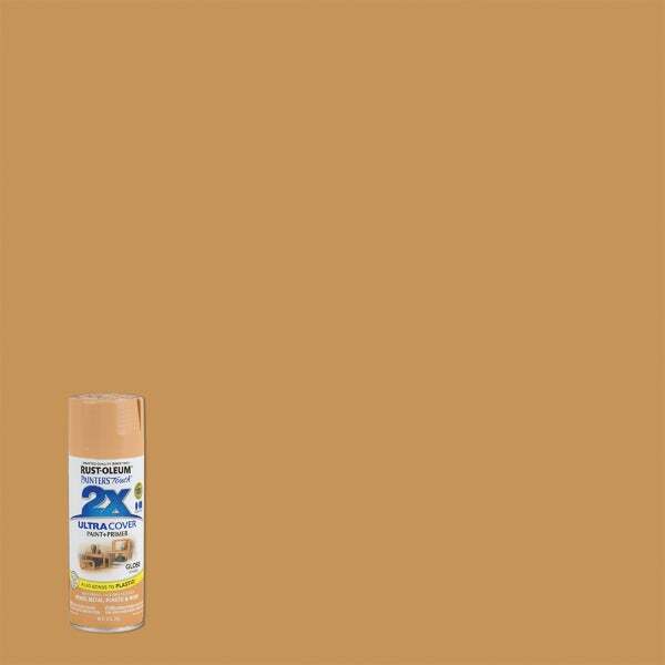 (6)-12 Oz Khaki RustOleum Painter´s Touch 2X Ultra Cover Spray Paint Model249103