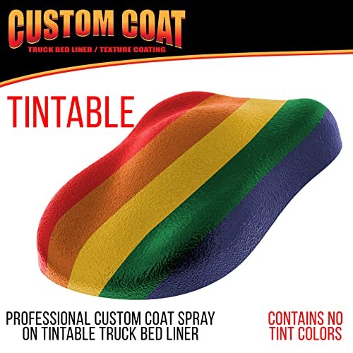 Custom Coat Base Only 1 Quart Urethane Spray-On Truck 0.25 Gallon Kit Tintable