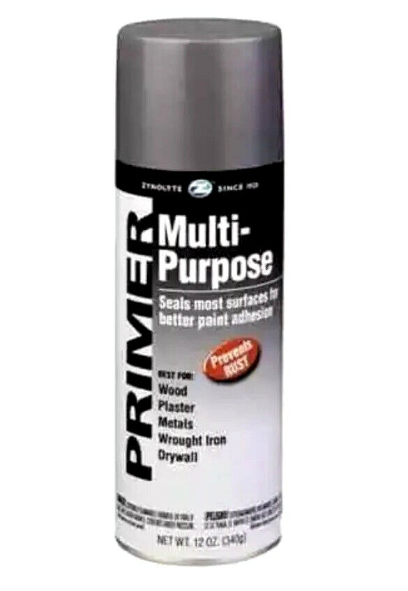 Aervoe Z8072 16-Oz Quick-Drying Tough Zynolyte Primer, Gray 1 Case (6) Cans