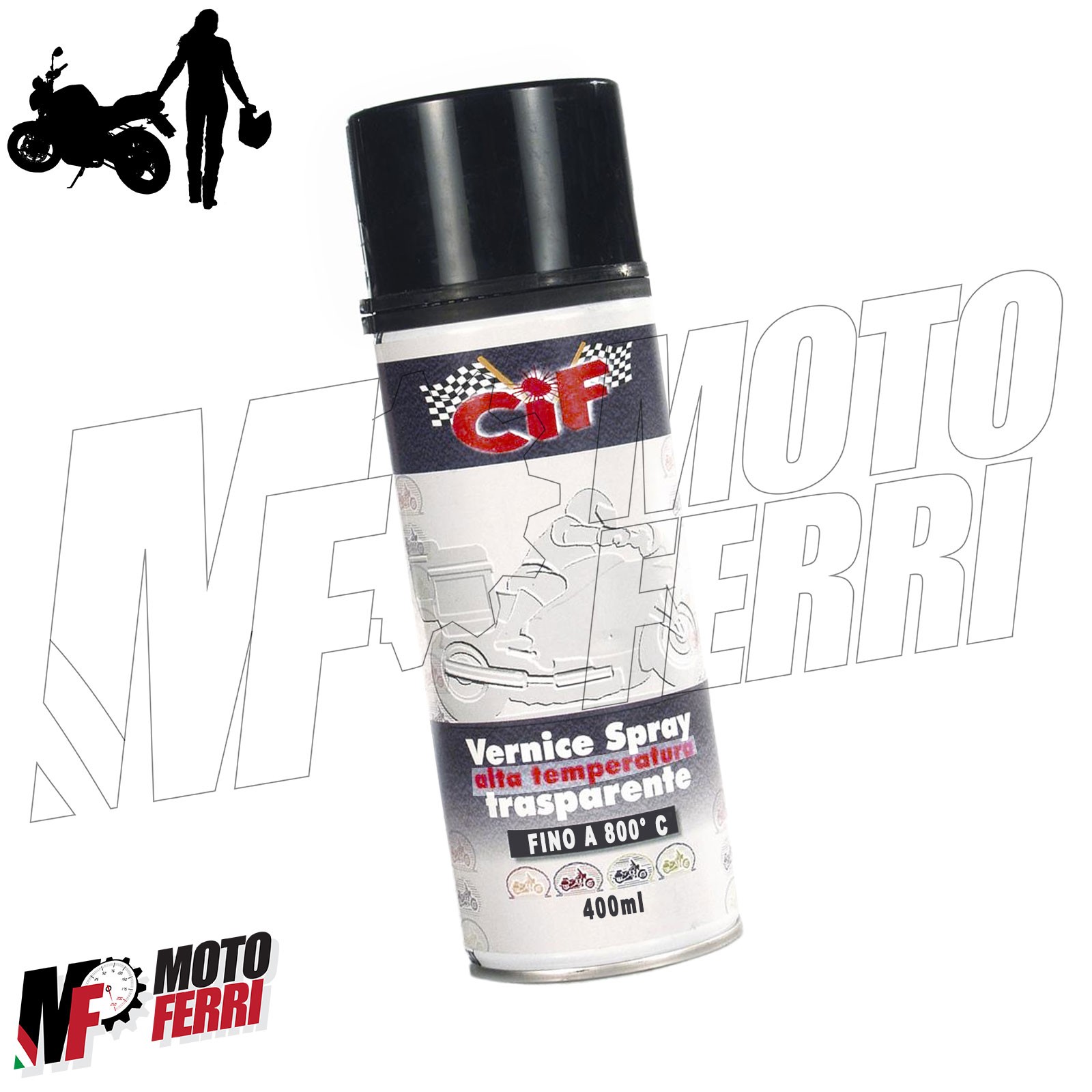 MF3015 High Temperature Spray Paint For Exhausts Black Up To 800 G