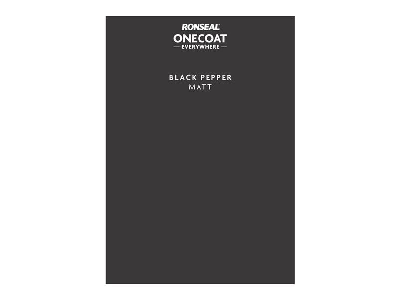 Ronseal – black pepper paint