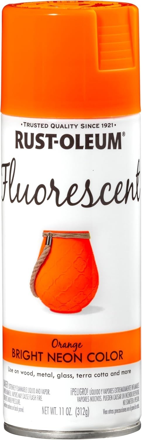 Rust-Oleum Specialty Fluorescent Spray Paint – 11 Oz, Select Color…