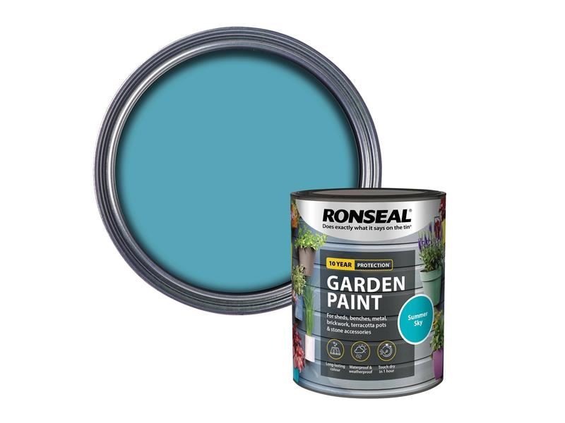 Ronseal – Summer Sky Garden Paint 750ml