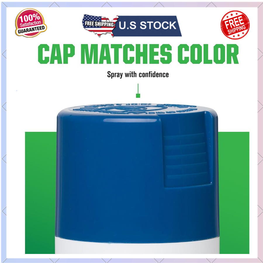 Rust-Oleum 280131-6PK Farm & Implement Spray Paint, 12 oz, Ford Blue, 6 Pack