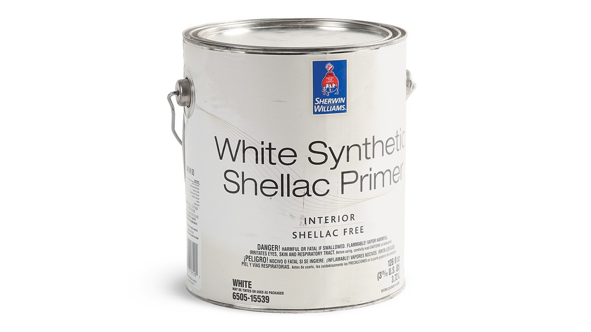 White Synthetic Shellac Interior Stain Blocking Primer 1 Gallon