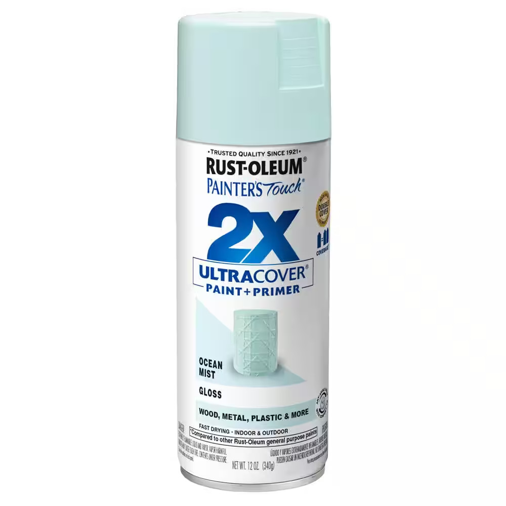 12 Oz. Gloss Ocean Mist General Purpose Spray Paint (6-Pack)