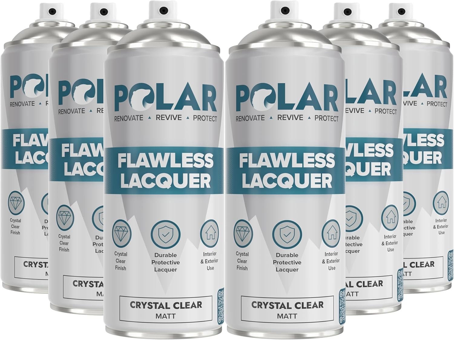 Clear Matt Flawless Spray Paint – Anti-Yellowing & Scratch-Resistant