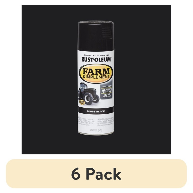Specialty Farm Implement Durable Enamel Spray Paint Metal Wood Protection 12oz