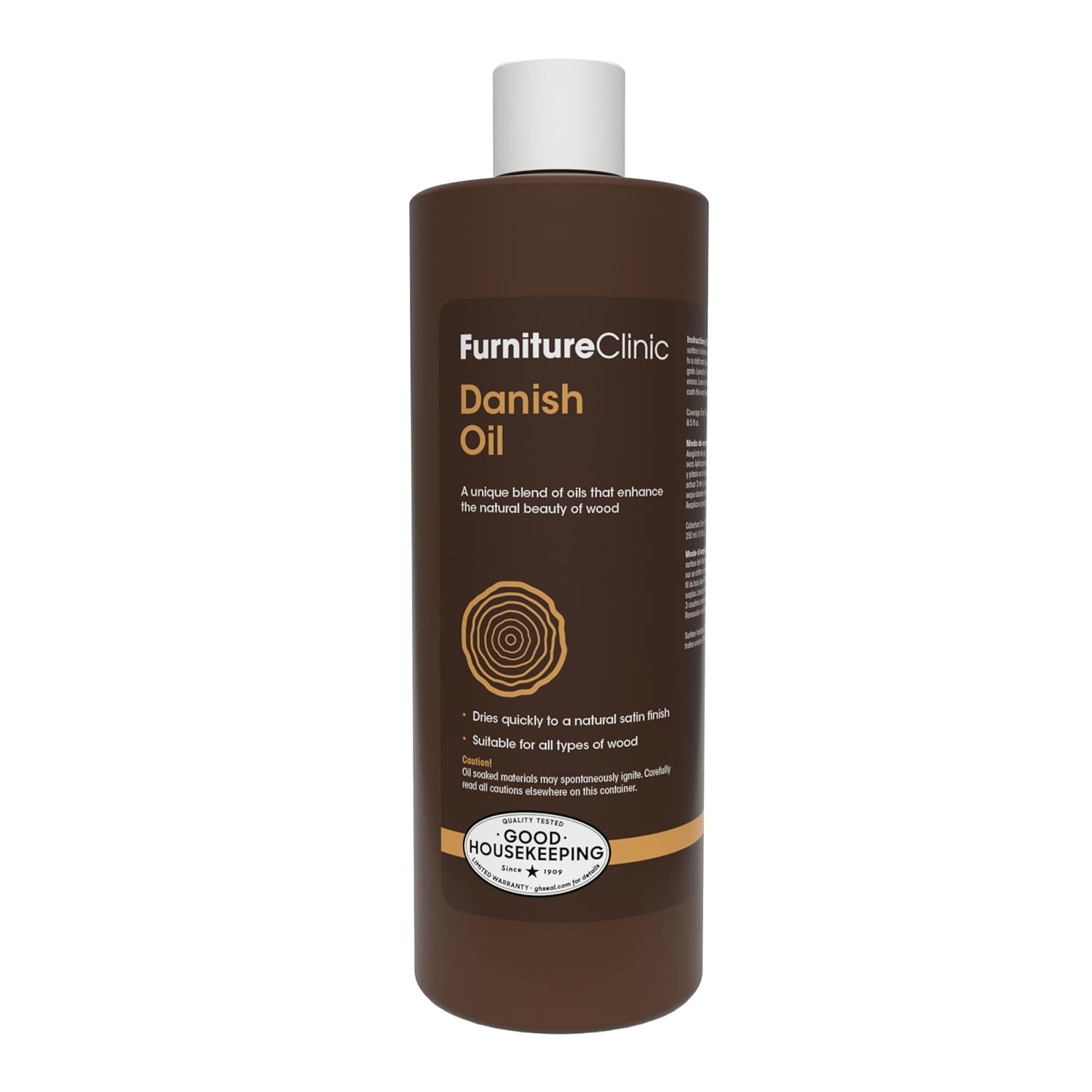 Furniture Clinic Danish Oil | Wood Care for Interior & Exterior Furniture | Rest