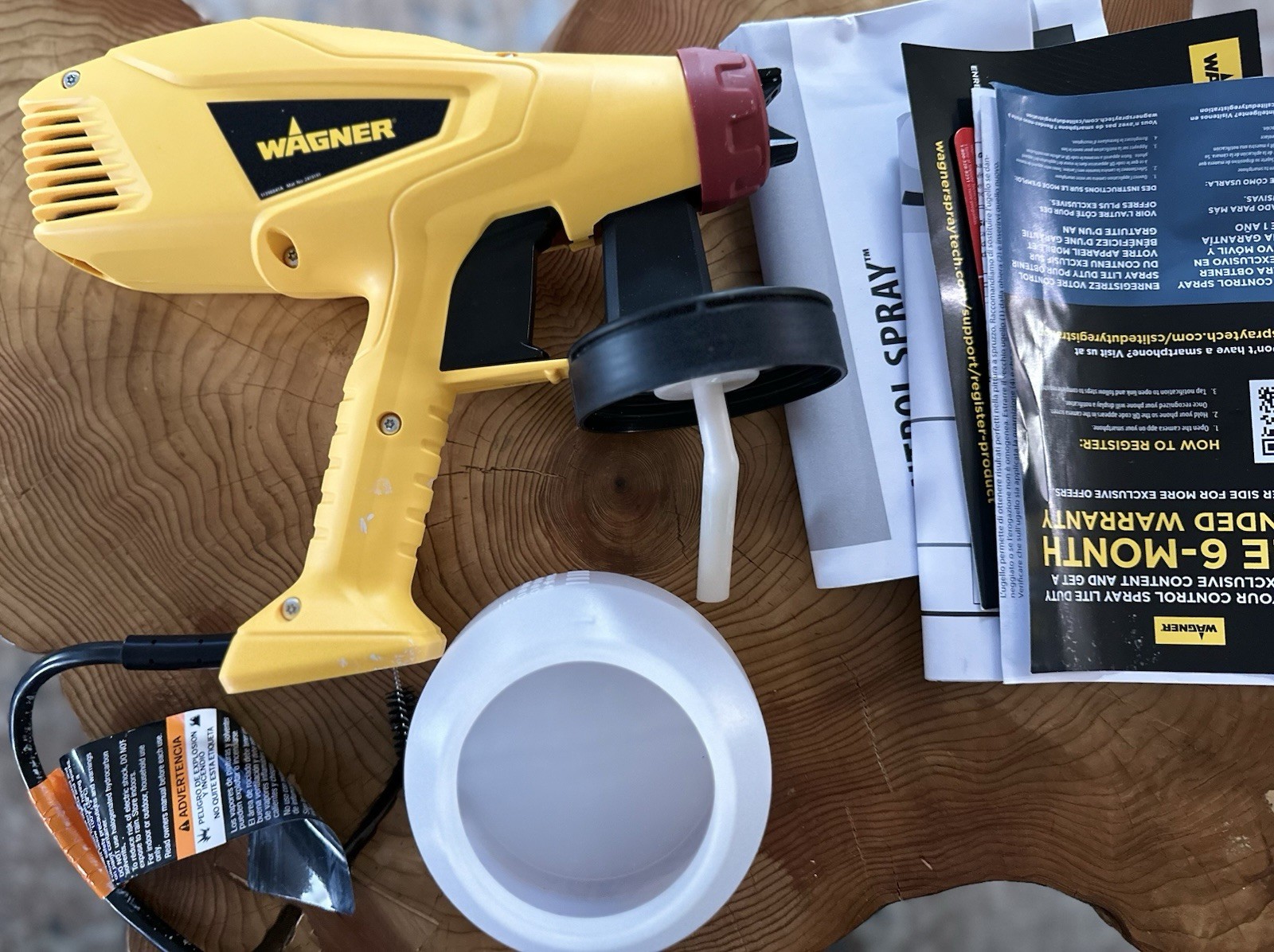 Wagner SprayTech Control Spray Lite Duty Stain Paint Gun 2416642
