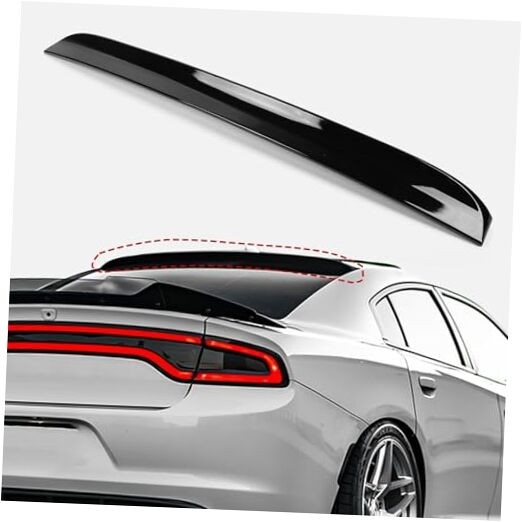 Fit for 2015-2024 Dodge Charger Rear Window V-Style Duckbill Spoiler –