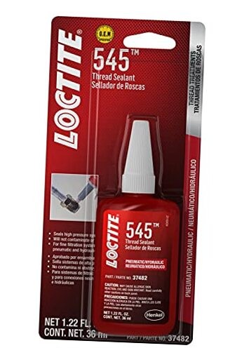 37482 545 Pneumatic/Hydraulic Thread Sealant Bottle – 36 ml 36 Milliliter Music