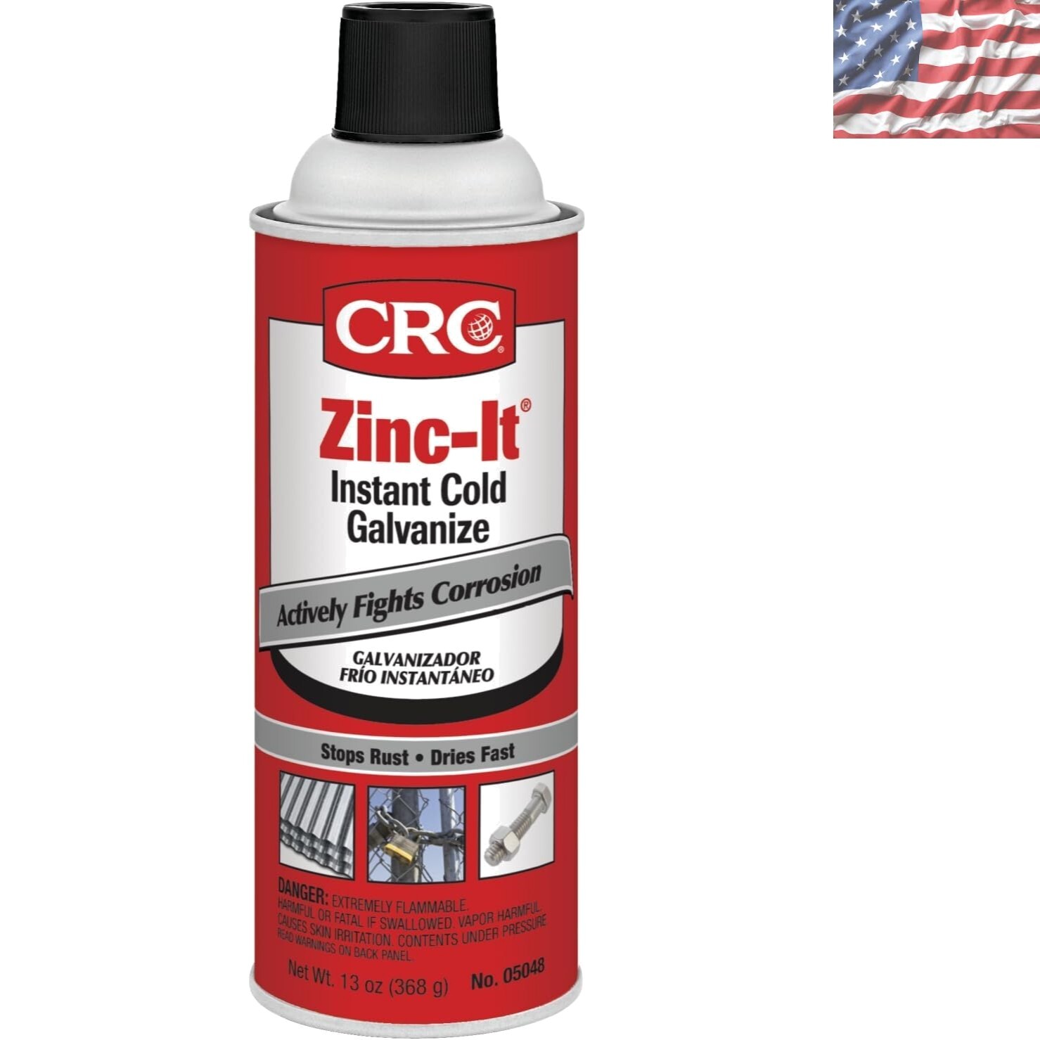 Aerosol Zinc-It Instant Cold Galvanize, 13 oz – Reliable Rust Resistant Coating