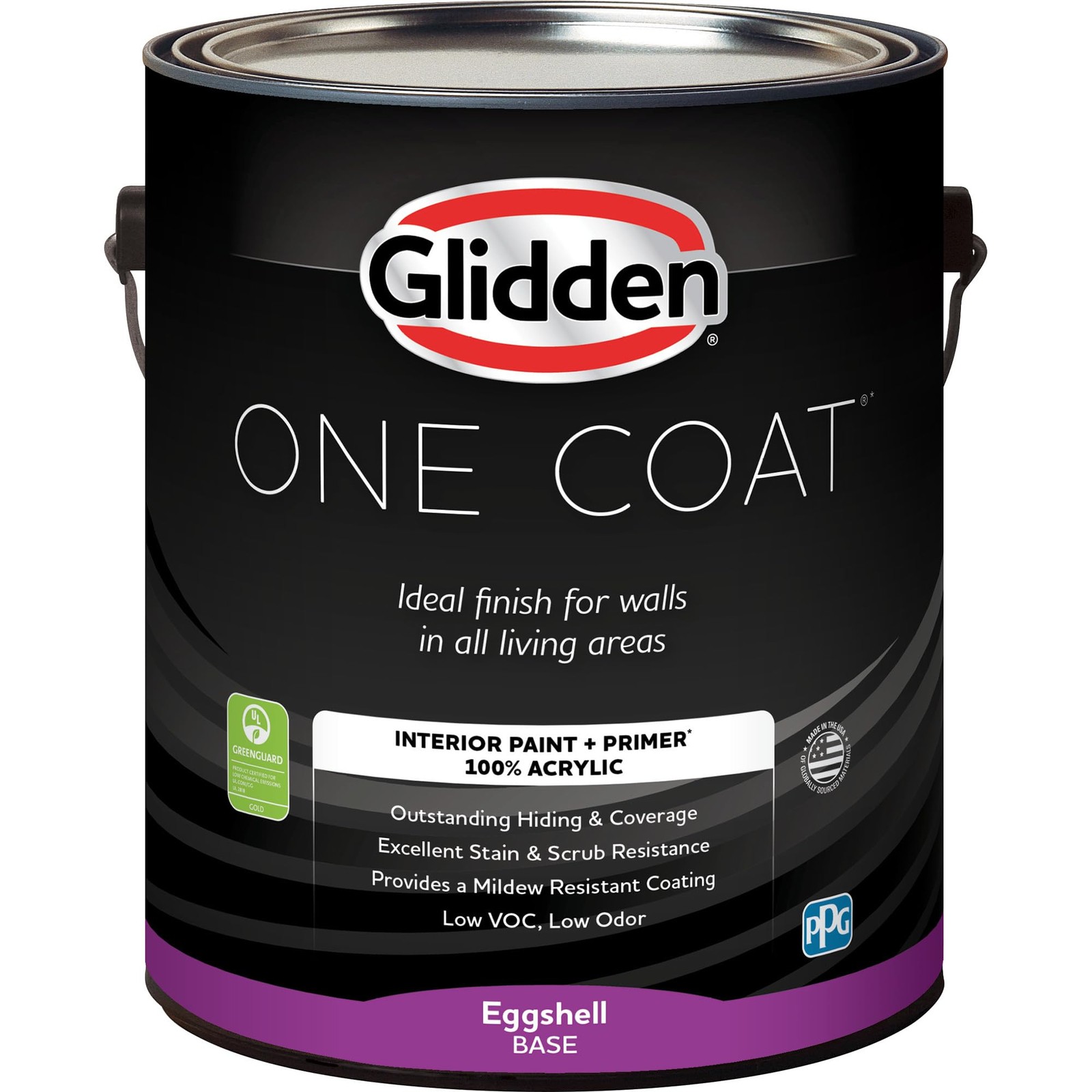 Glidden Interior Paint Premiumr Sage/All About Olive One Coat Eggshell 1-Gallon