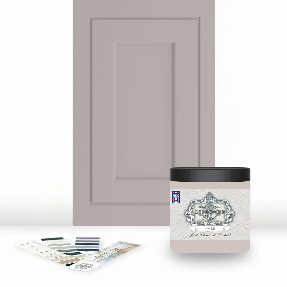 ALL-IN-ONE Paint by Heirloom Traditions, Haze (Gray Lavender), 8oz Sample
