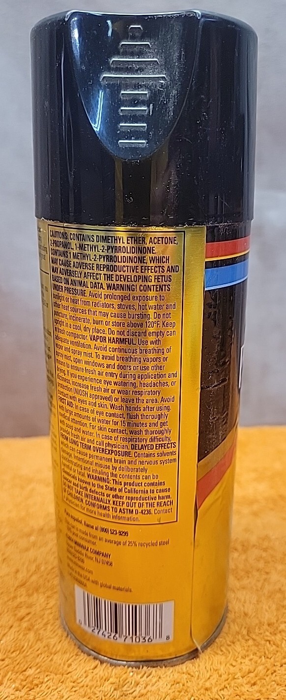 L•Minwax Water Based Oil-Modified Polyurethane Clear Satin Spray 11.5oz Can NOS