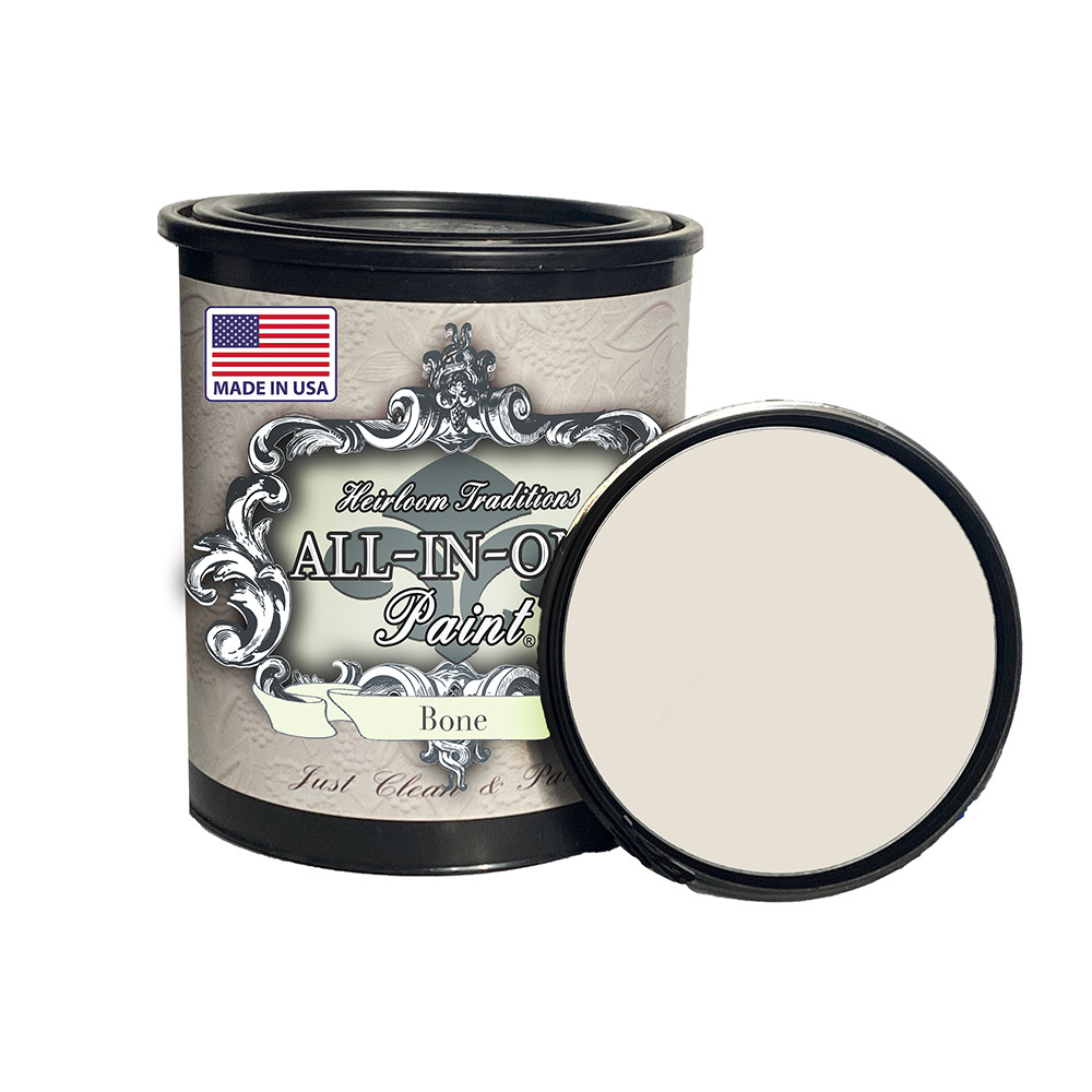 ALL-IN-ONE Paint by Heirloom Traditions – Bone (Off White) – 32 Fl Oz
