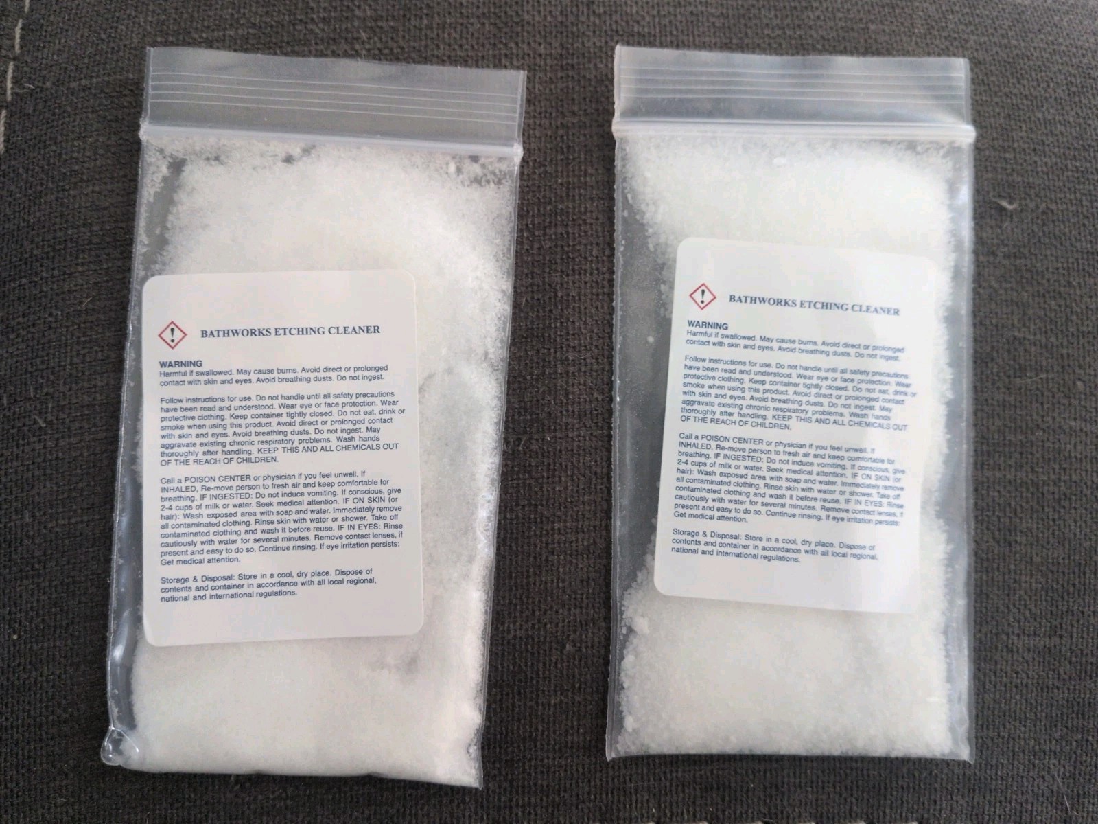 Bathworks Etching Cleaner Tub / Shower Refinishing Kit Fiberglass