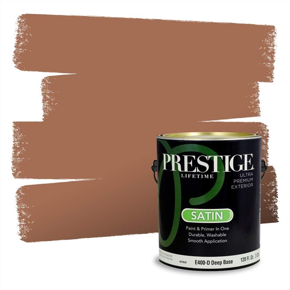 Exterior Paint and Primer in One – 100% Acrylic Latex, Satin, Low VOC