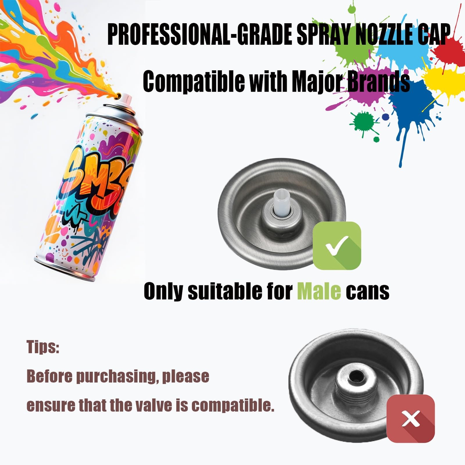 Spray Can Nozzle for Cans Bottle Nozzle – Spray Can Tips – for DIY Paint Art …