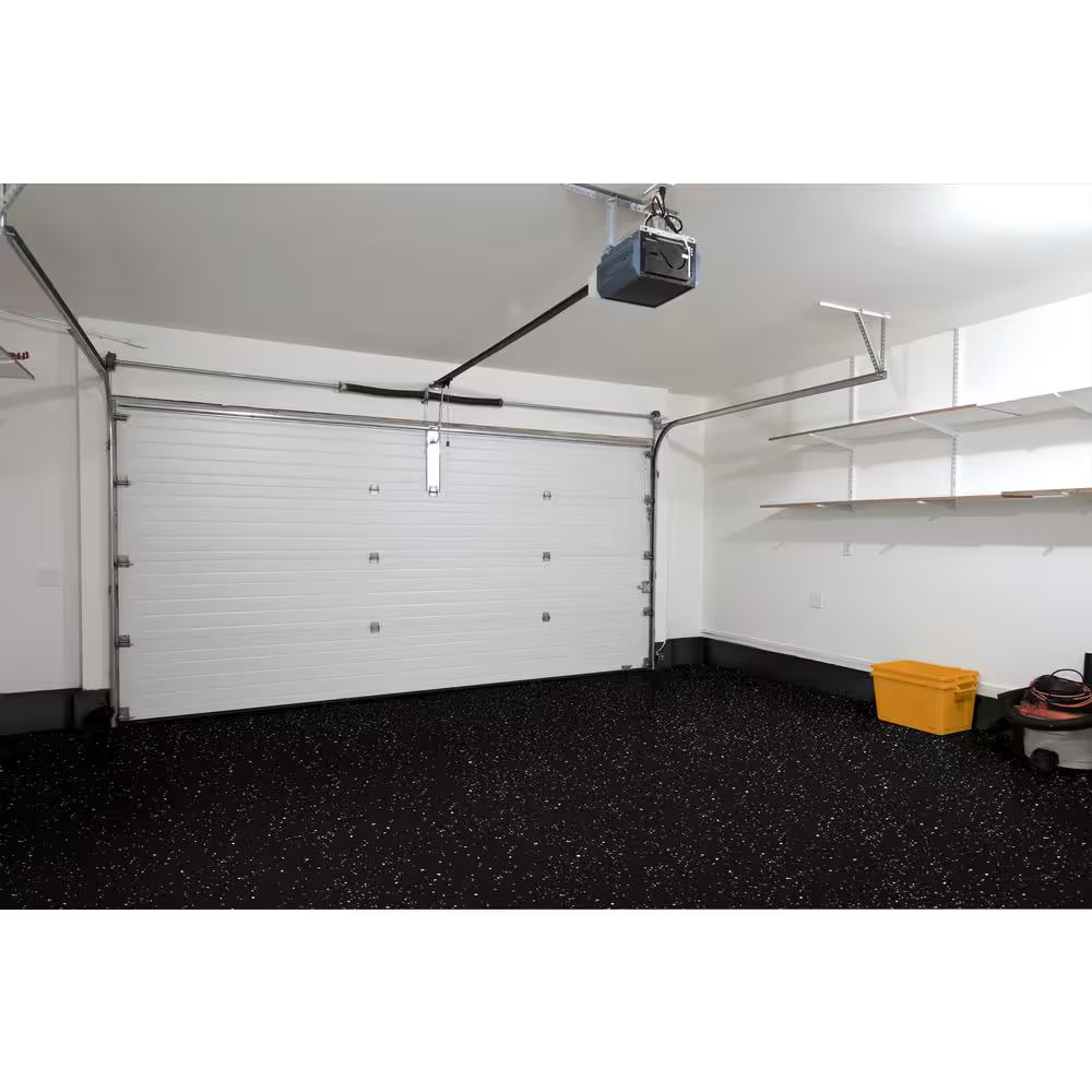 180 Oz. Black Polycuramine 2.5-Car Garage Floor Kit
