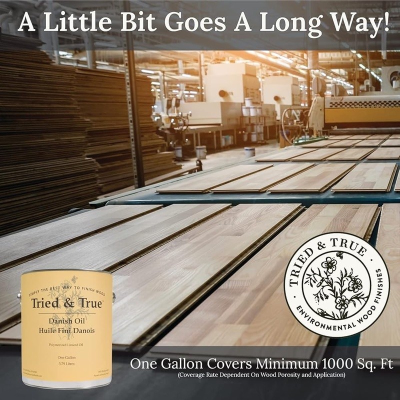 Superior Danish Oil Wood Fast Curing Food Safe Non Toxic Linseed Oil Finish New