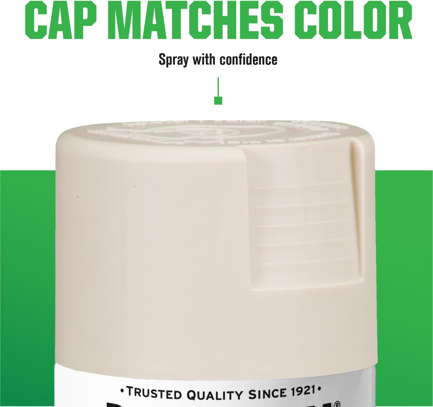 7750830 High Heat Enamel Spray Paint, 12 Oz, Almond
