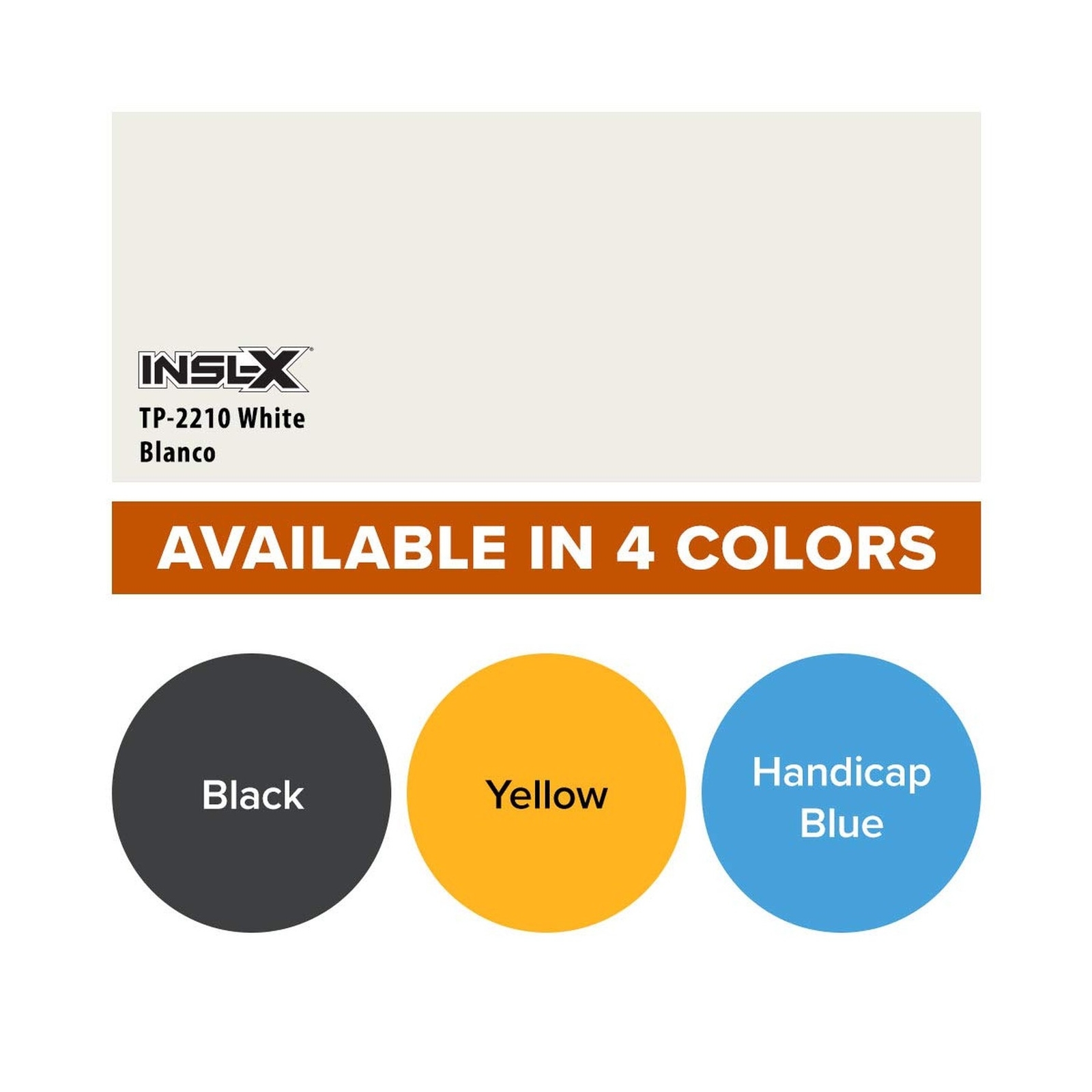 INSL-X TP221009A-01 Acrylic Latex Traffic Paint, 1 Gallon, White