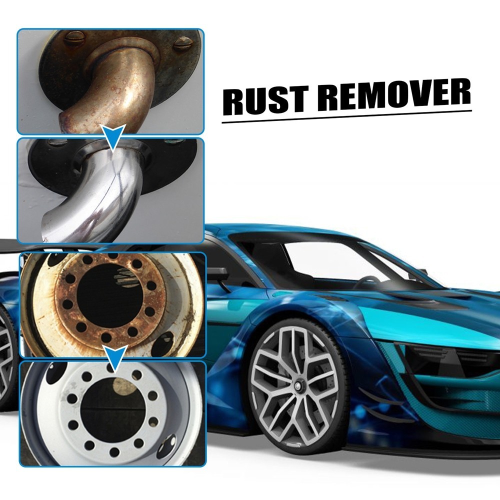 Multi-Purpose Car Rust Removal Spray Rust Remover Rust Inhibitor Derusting Spray
