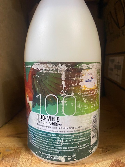 Glasurit 100-MB-5 Tri Coat Additive, 1 Liter, EXP 10/15/2025