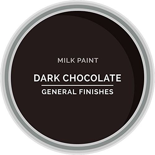 Water Based Milk Paint, 1 Pint, Dark Chocolate