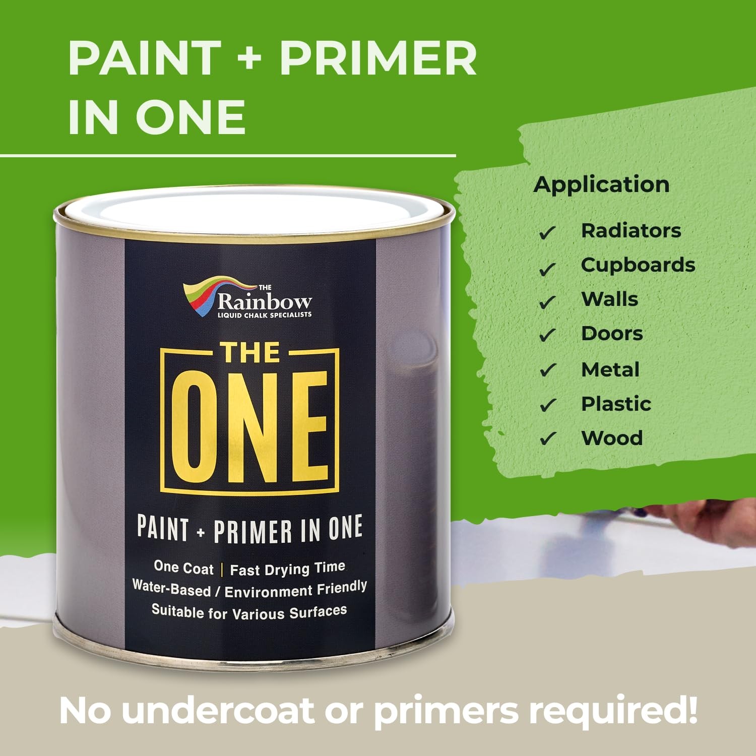 The One – 8.5 Fl 1 Coat Decorating For Walls Voc