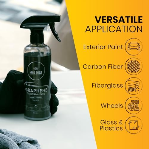 Graphene Ceramic Spray Coating – LAST SO LONG! Quick & Easy 9 Fl Oz (Pack of 1)