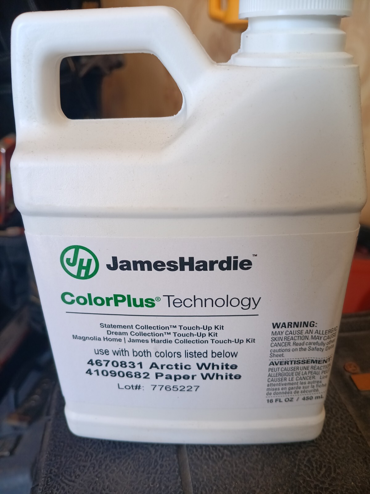 James Hardie ColorPlus Technology Touch-Up kit. Artic White JH90-30 ~ NEW White
