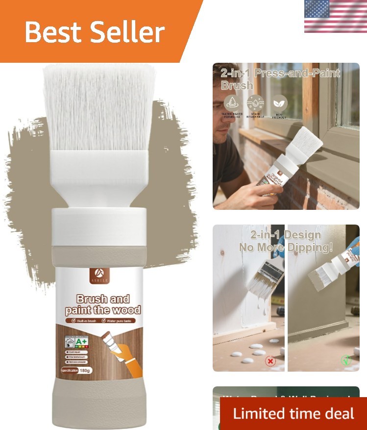 Multi-Surface Amber Touch-Up Paint – Quick Application & Gloss Finish, 6.35 oz
