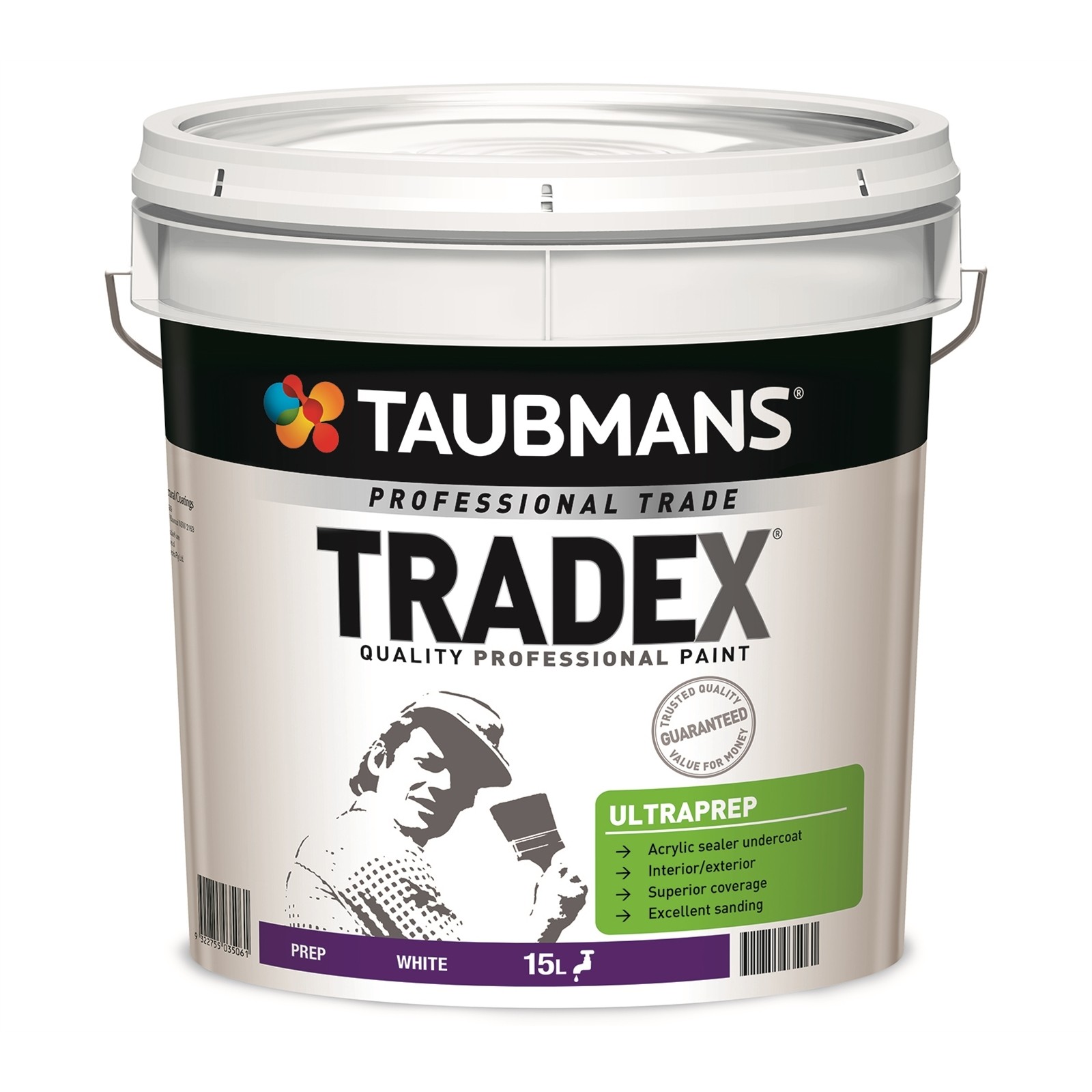 Taubmans Tradex Ultra Prep White Undercoat – 15L