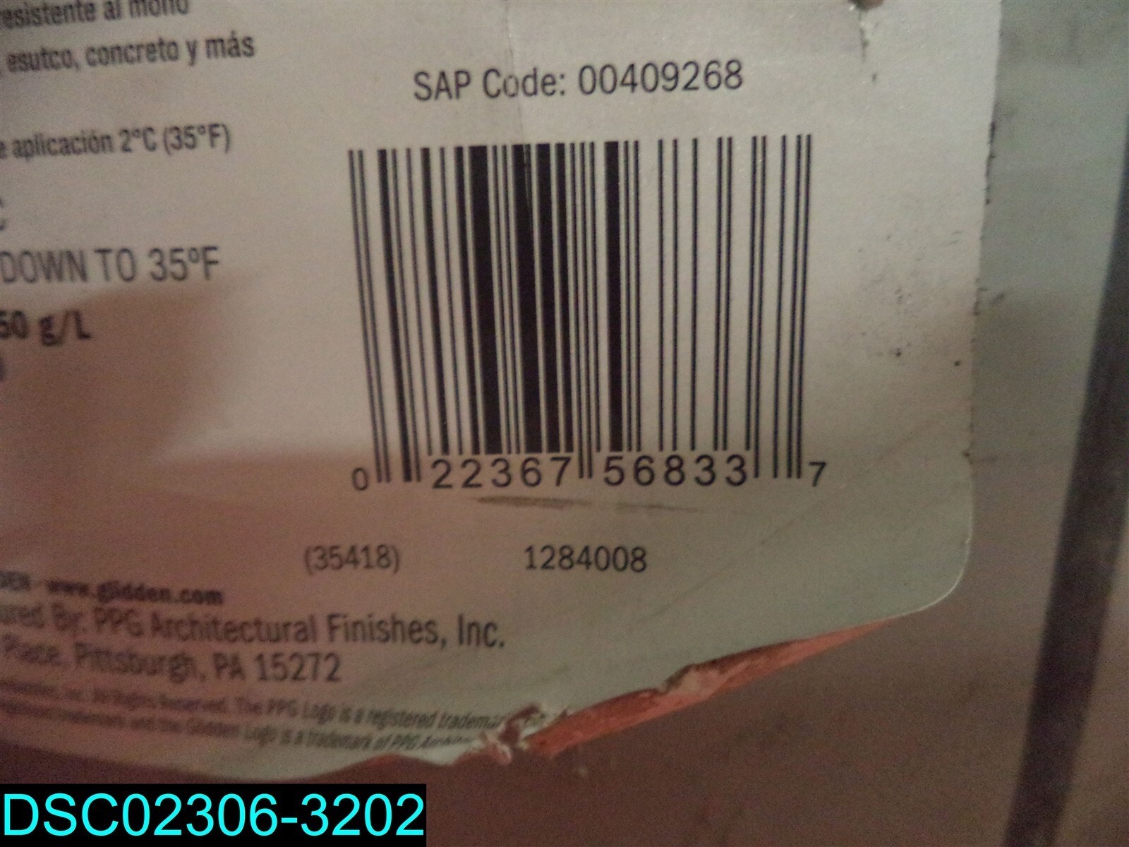 5 Gallons: Glidden Premium Exterior Latex Paint Flat Base3 022367568337