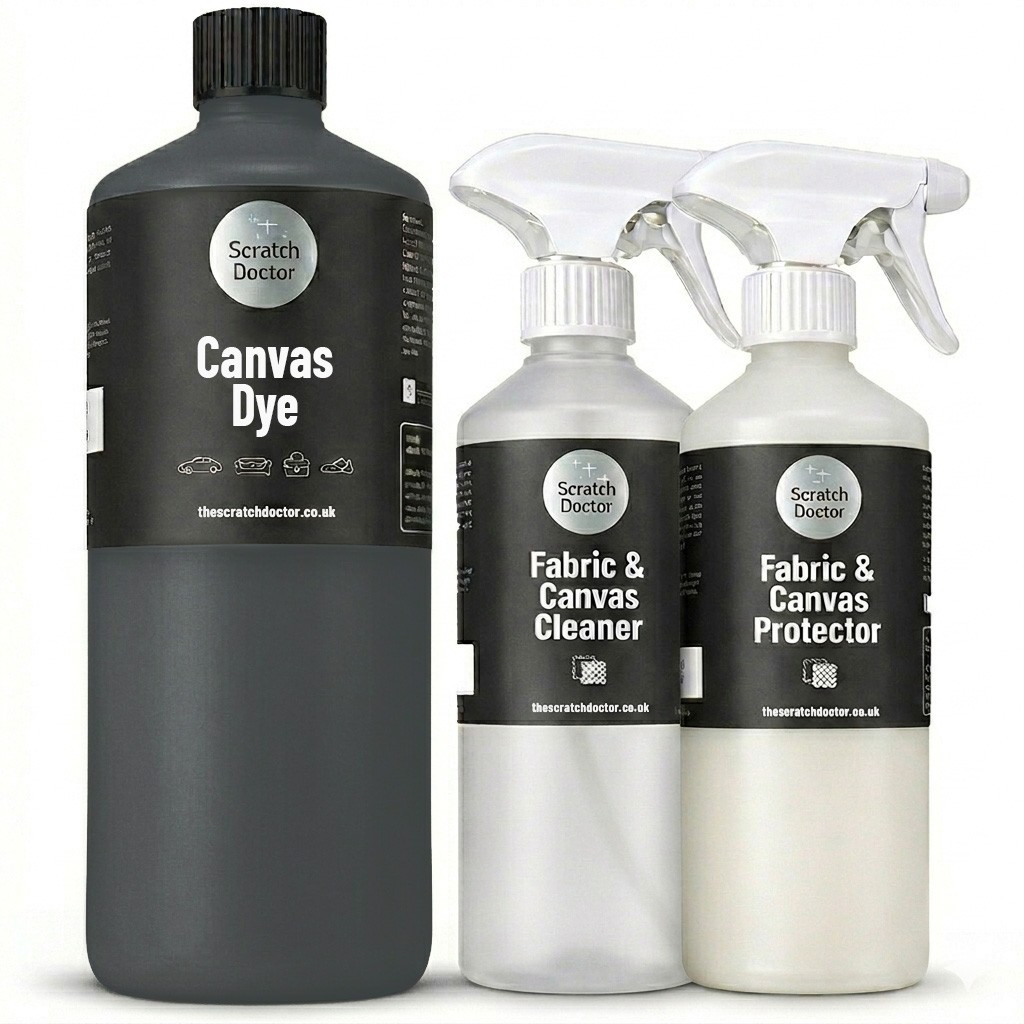 Canvas Dye Kit for Convertible Car Roof, Soft Tops, Outdoor Furniture