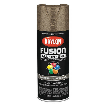 Krylon K02787007 Hammered Spray Paint,Dark Bronze,Hammered,12 Oz