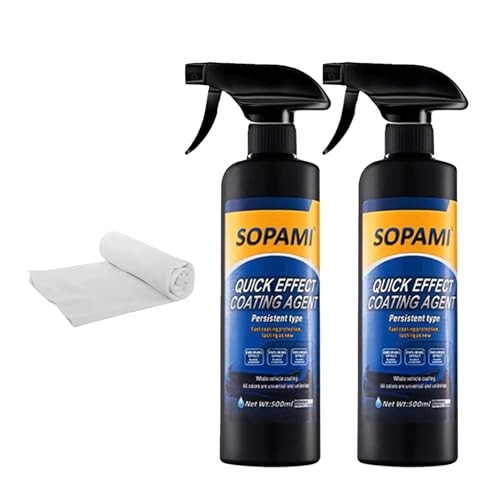 Ceramic Paint Sealant, Car Coating Spray Maximum Gloss 16.91 Fl Oz (Pack of 2)