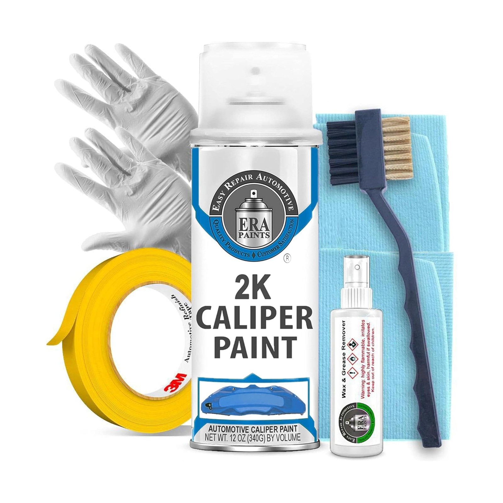 ERA Paints 2K Brake Caliper Paint Kit – Blue | High-Gloss Spray, 500°