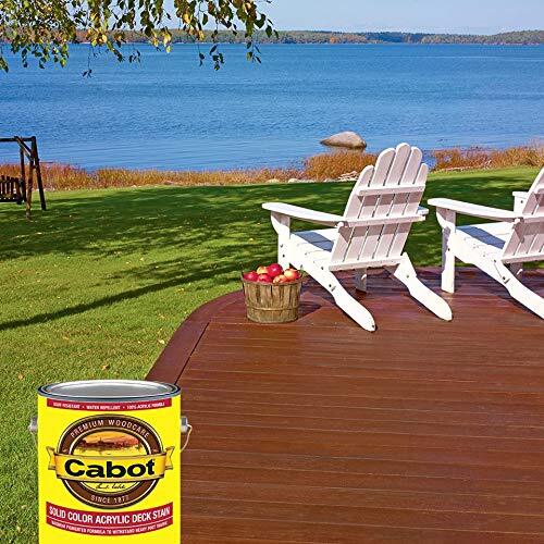 Cabot 140.0001837.007 Solid Color Decking Stain Cordovan Brown