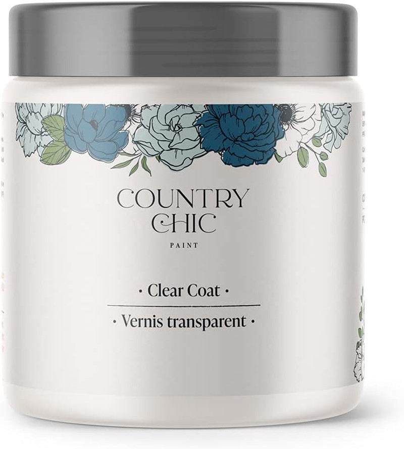 Clear Coat – Eco-Friendly Clear Satin Sheen Top Coat for Chalk Style Furniture P
