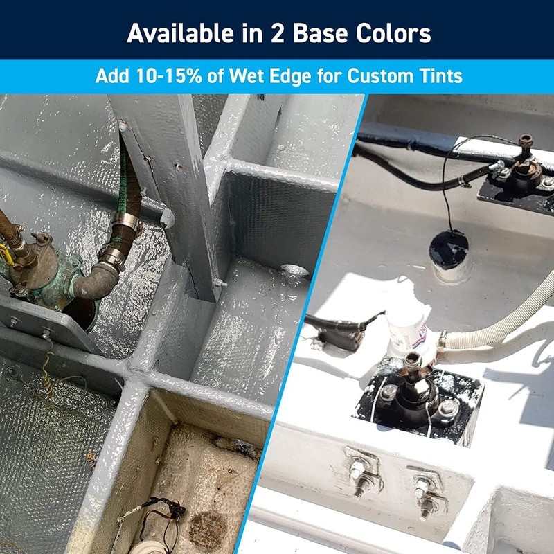 Waterproof Bilge Paint High Gloss Epoxy Durable Protective Marine Coating Boats